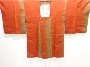 未使用品　椿模様道行コート